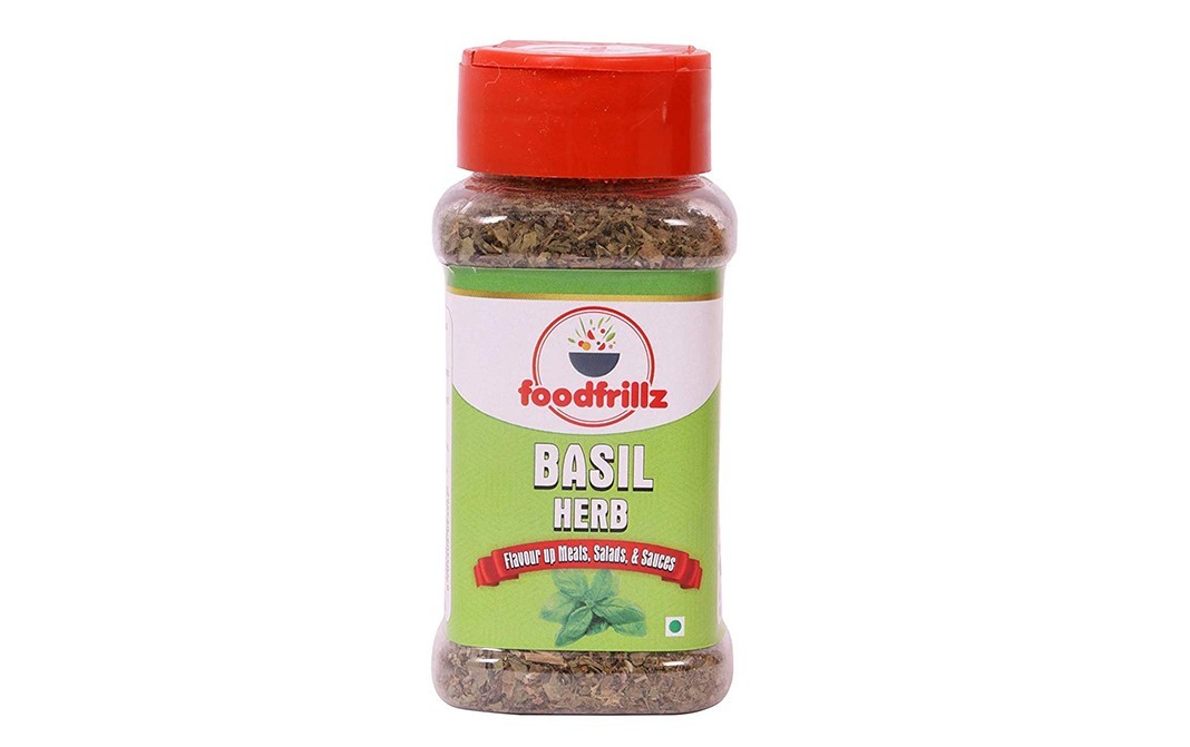 Foodfrillz Basil Herbs    Plastic Jar  25 grams